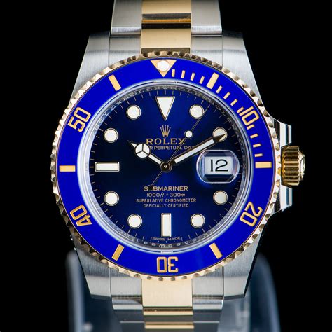 2008 rolex submariner two tone gold|rolex gold and stainless submariner.